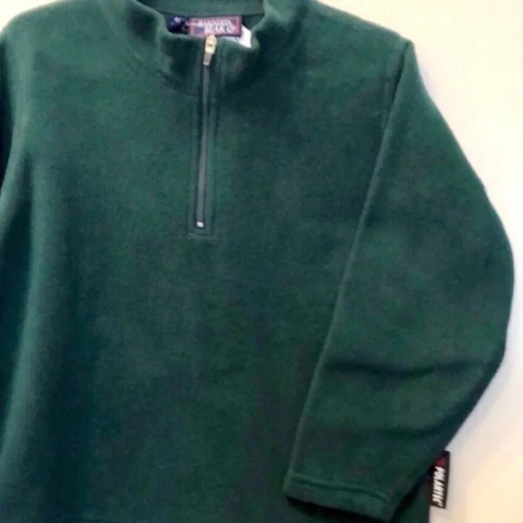 POLARTEC NEW NWT BOYS GREEN FLEECE TOP SWEATSHIRT SHIRT GIRLS SIZE 4 5 - Picture 2 of 3